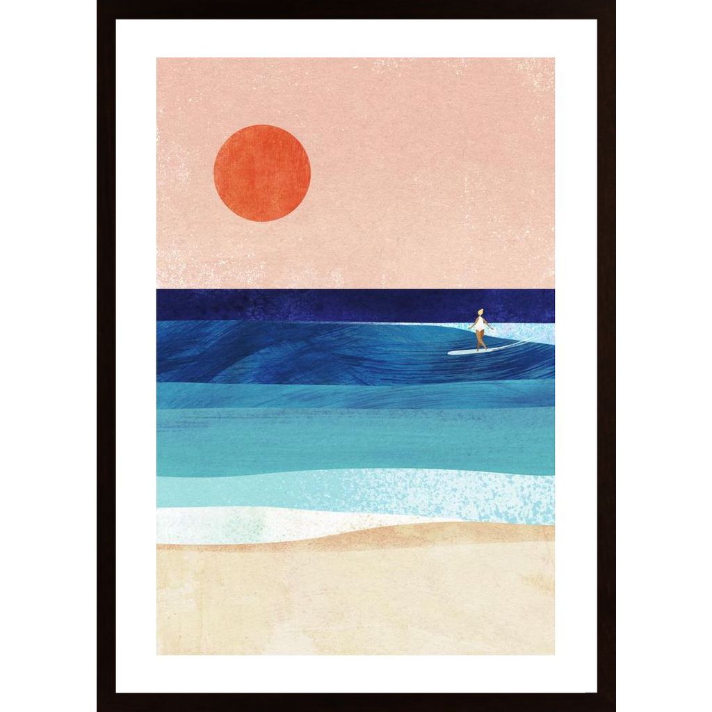 Sun, Sea & Surf Poster