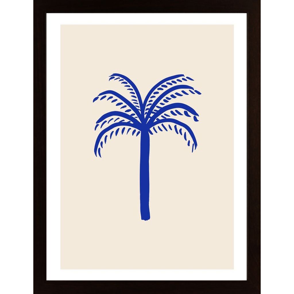 Blue Palm Affiche