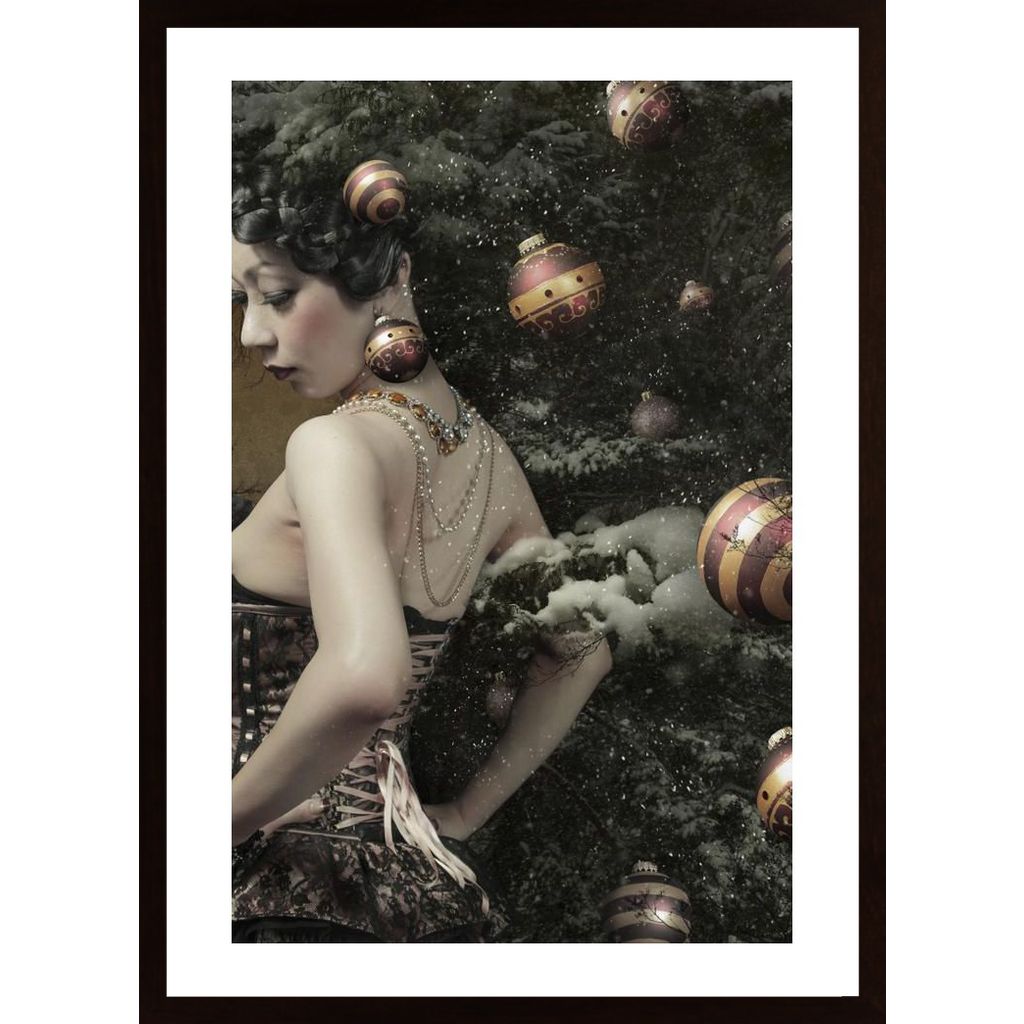 Lady Of Decembers Tree Poster
