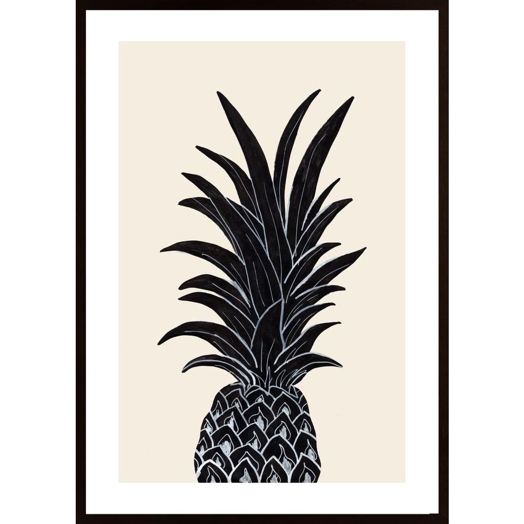 Black Pineapple Plakát