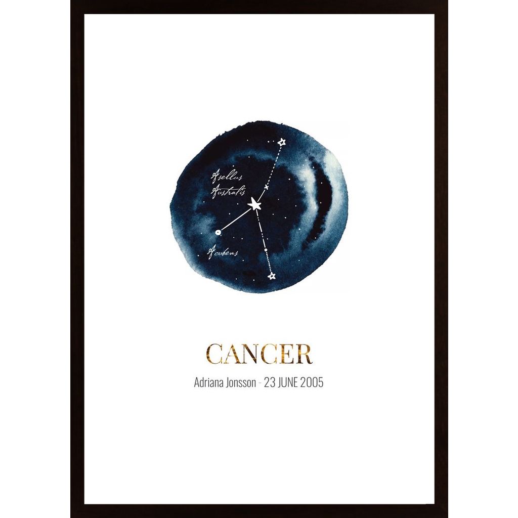 Cancer (Personnalisable) Affiche