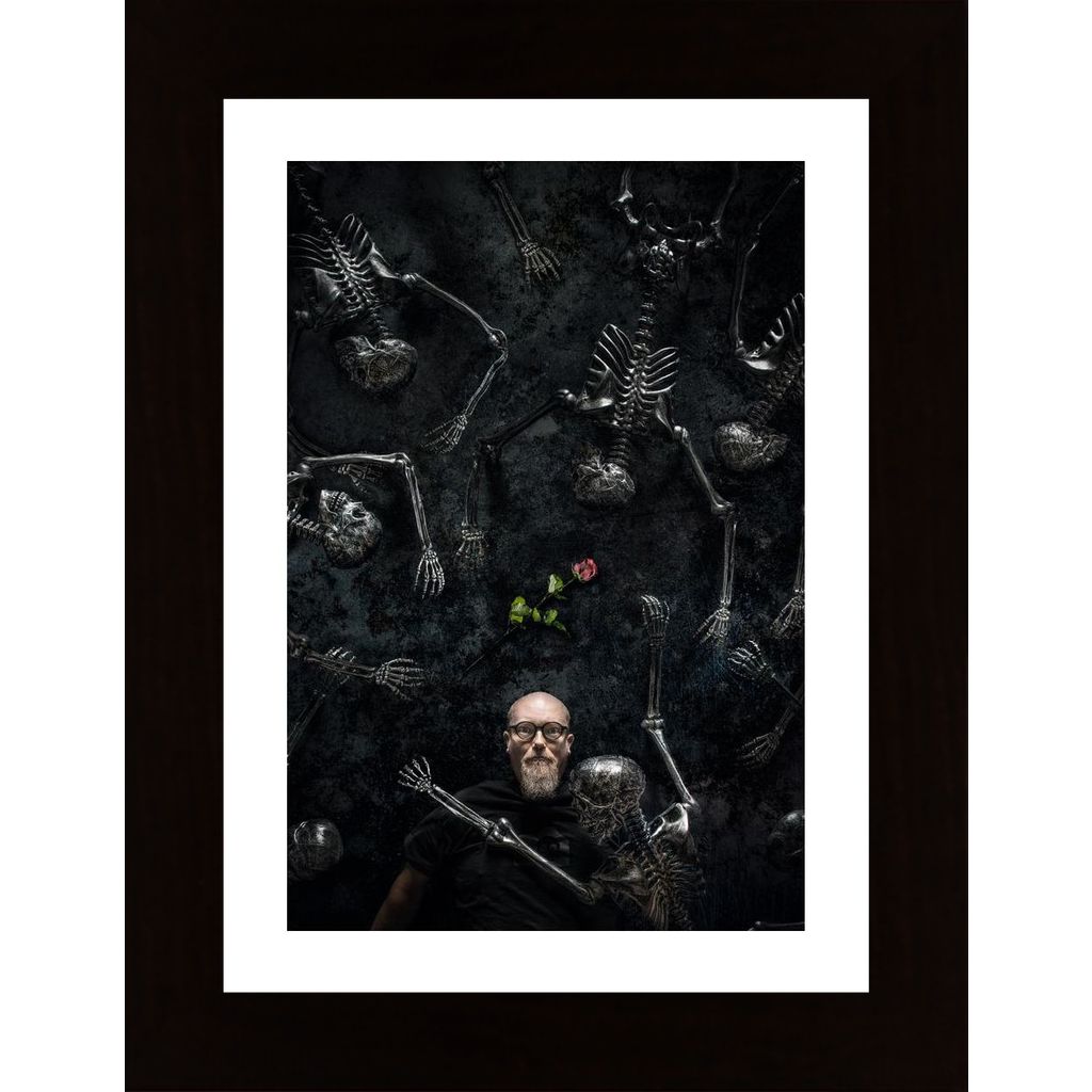 Skeletons And A Rose Poster