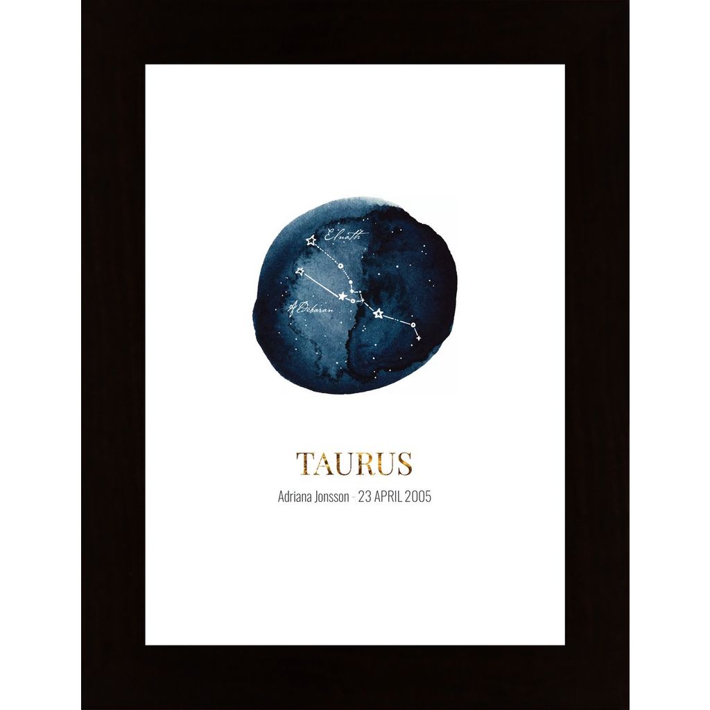 Taurus (Personnalisable) Affiche
