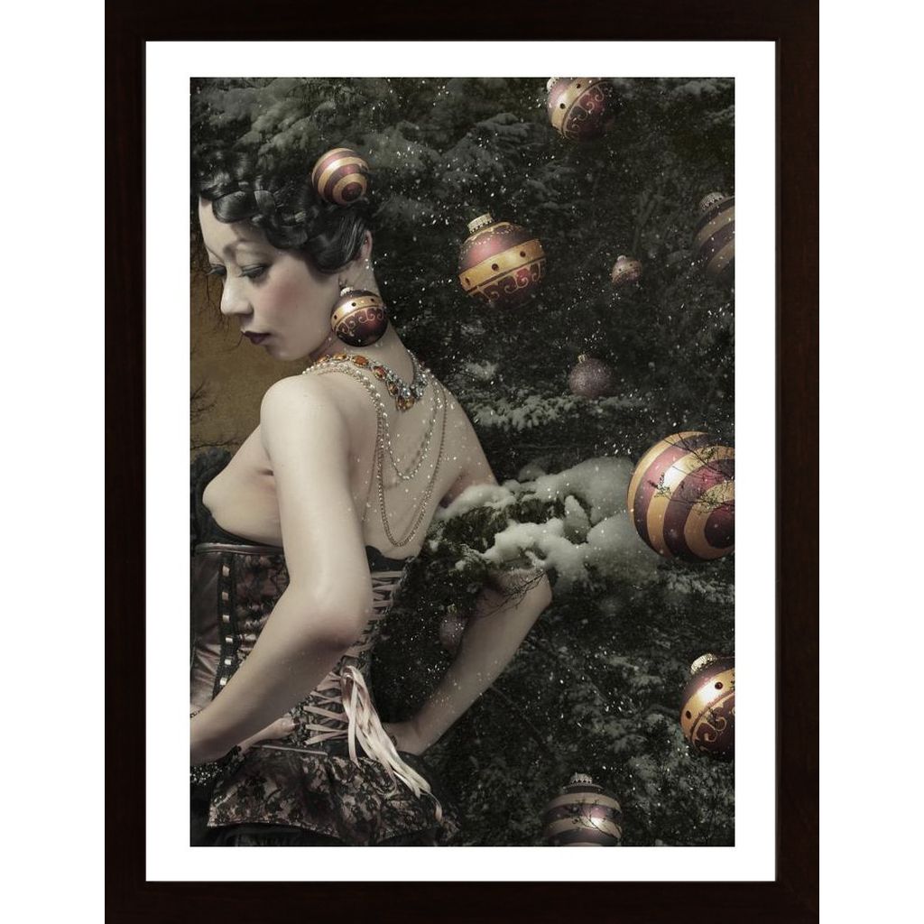 Lady Of Decembers Tree Poster