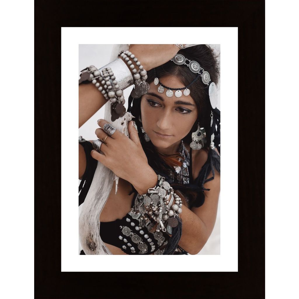 Tribal Woman Poster