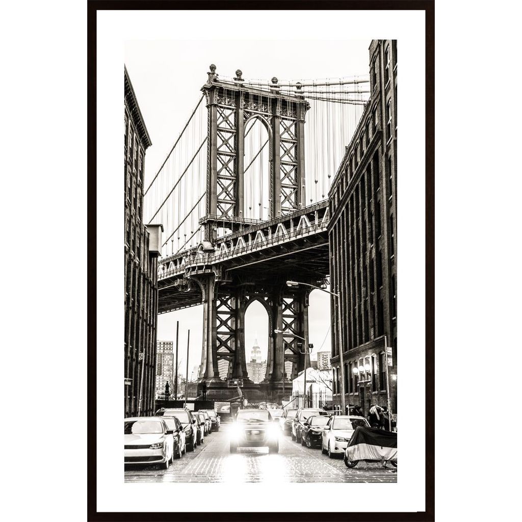 Manhattan Bridges Plakát