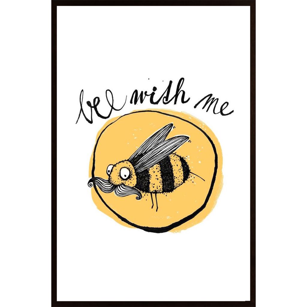 Schulze-Bee With Me Poster