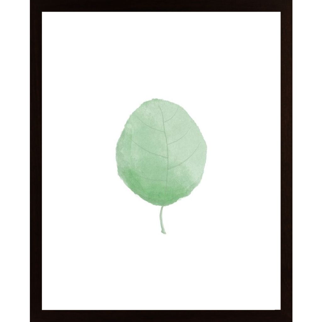 Single Leaf Poster