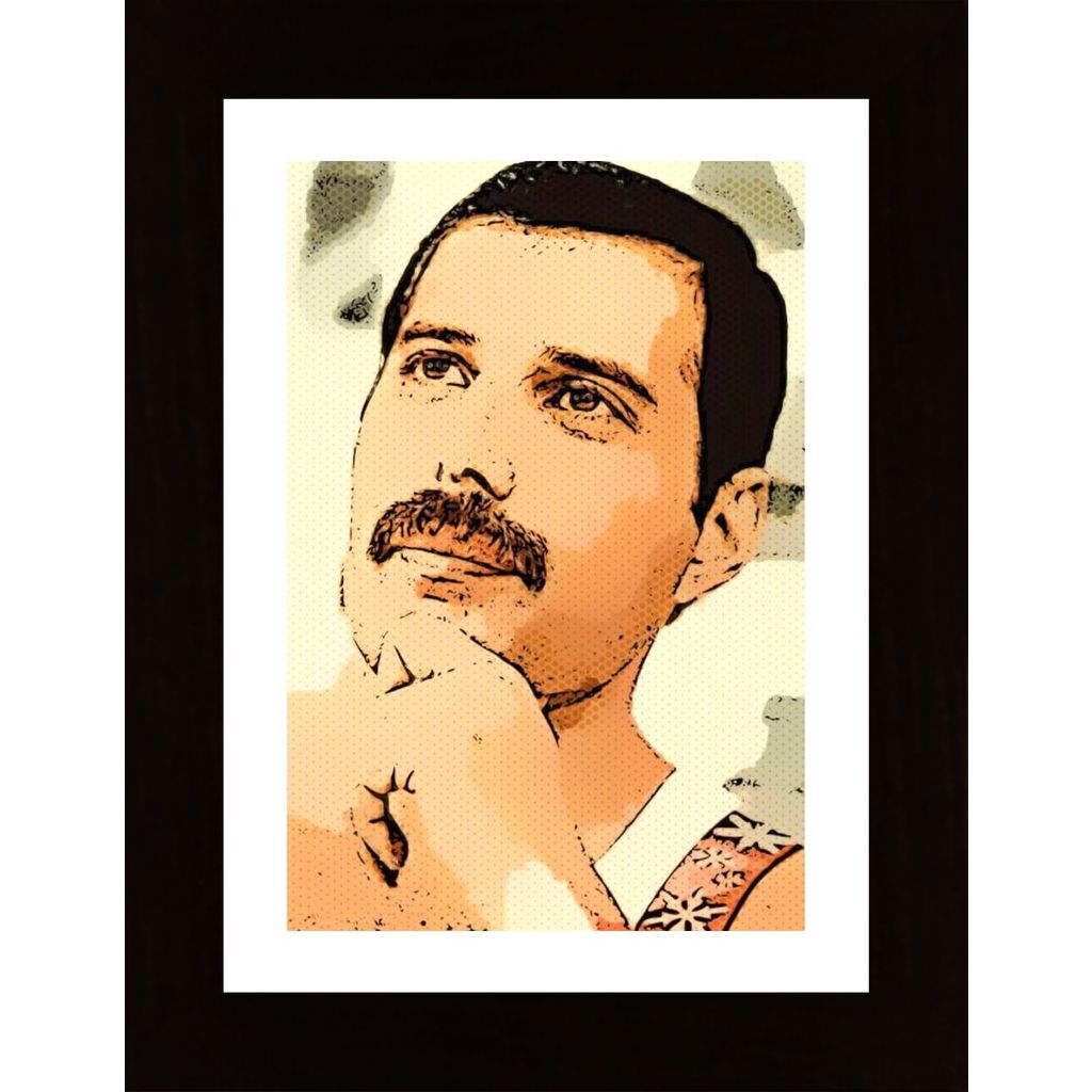 Freddie Mercury Pop Poster