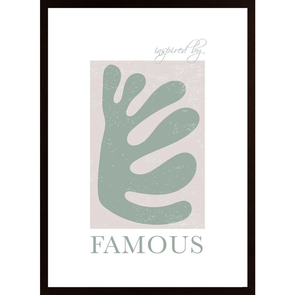 Famous Inspired Collage 4 Poster