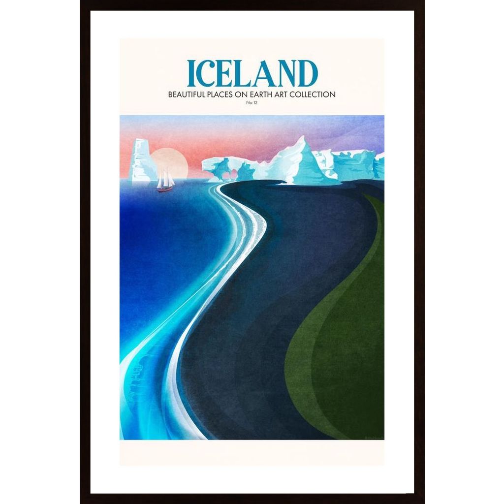 Travel Iceland Poster