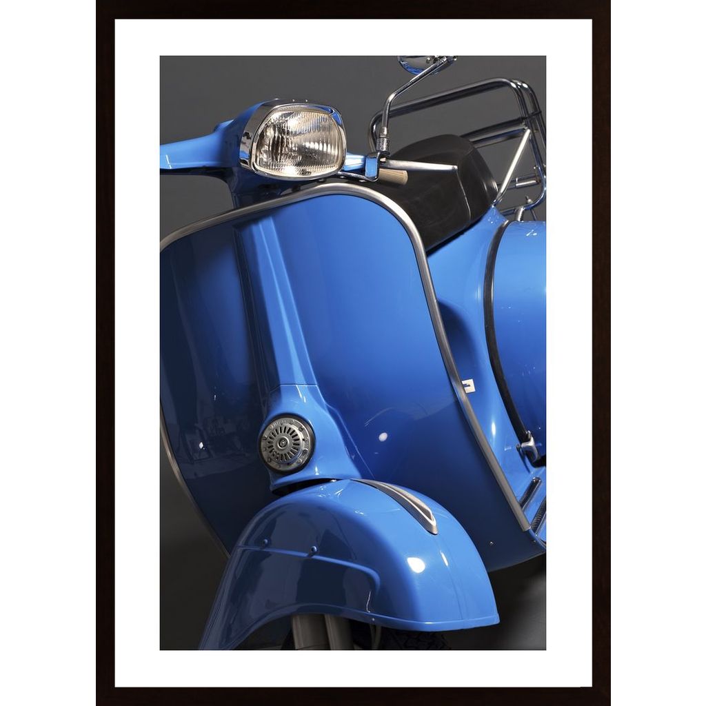 Classic Italian Scooter Poster