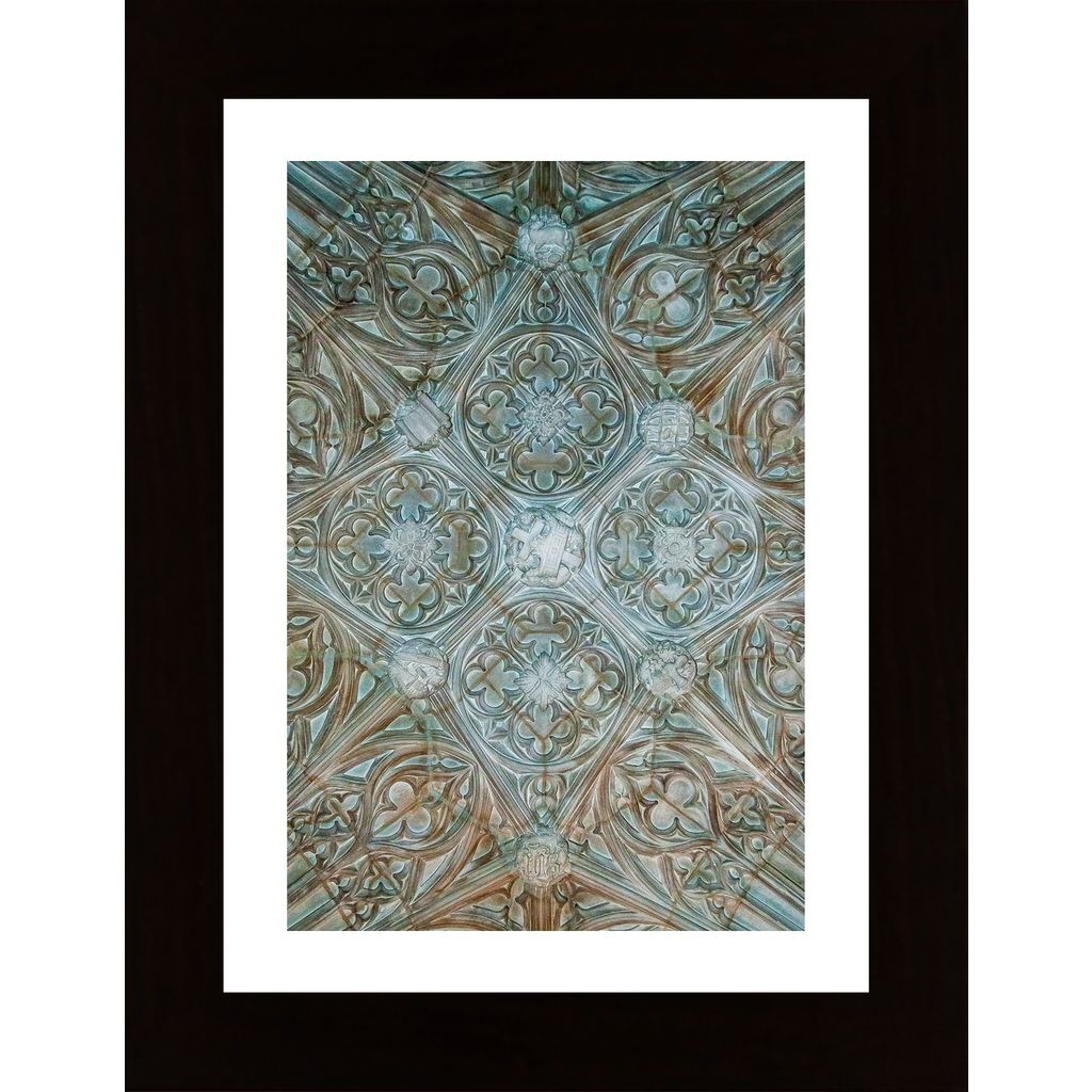Pattern In Tempel Poster