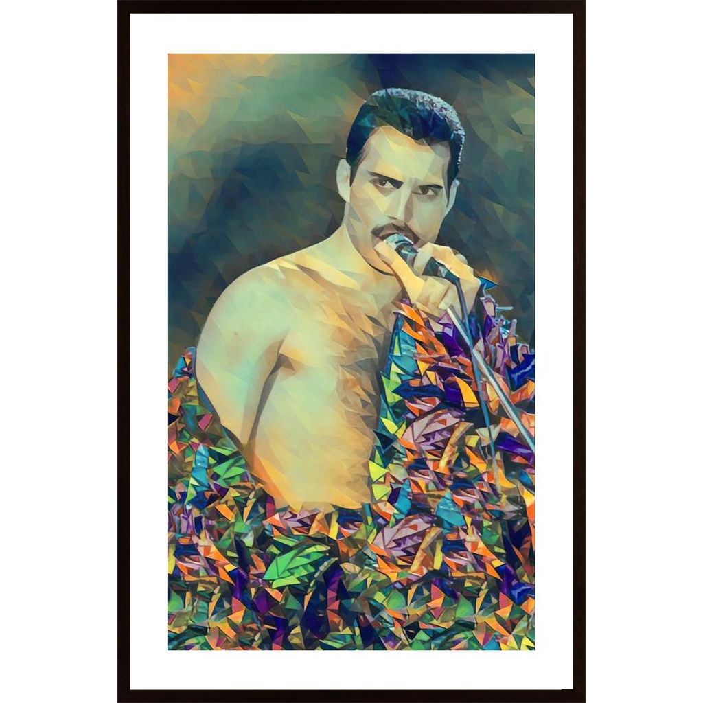 Freddie Mercury Fm Poster