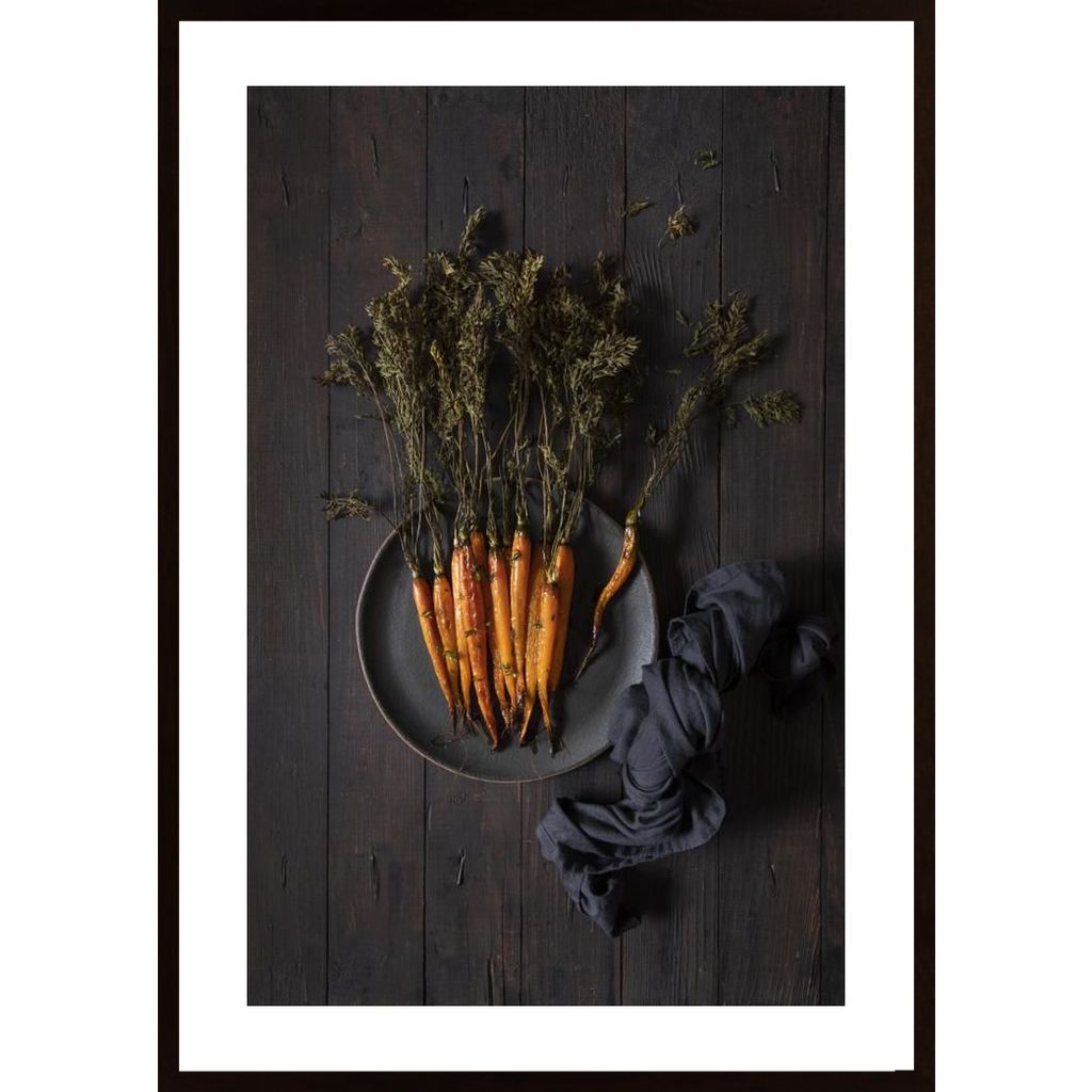 Roasted Carrots Affiche