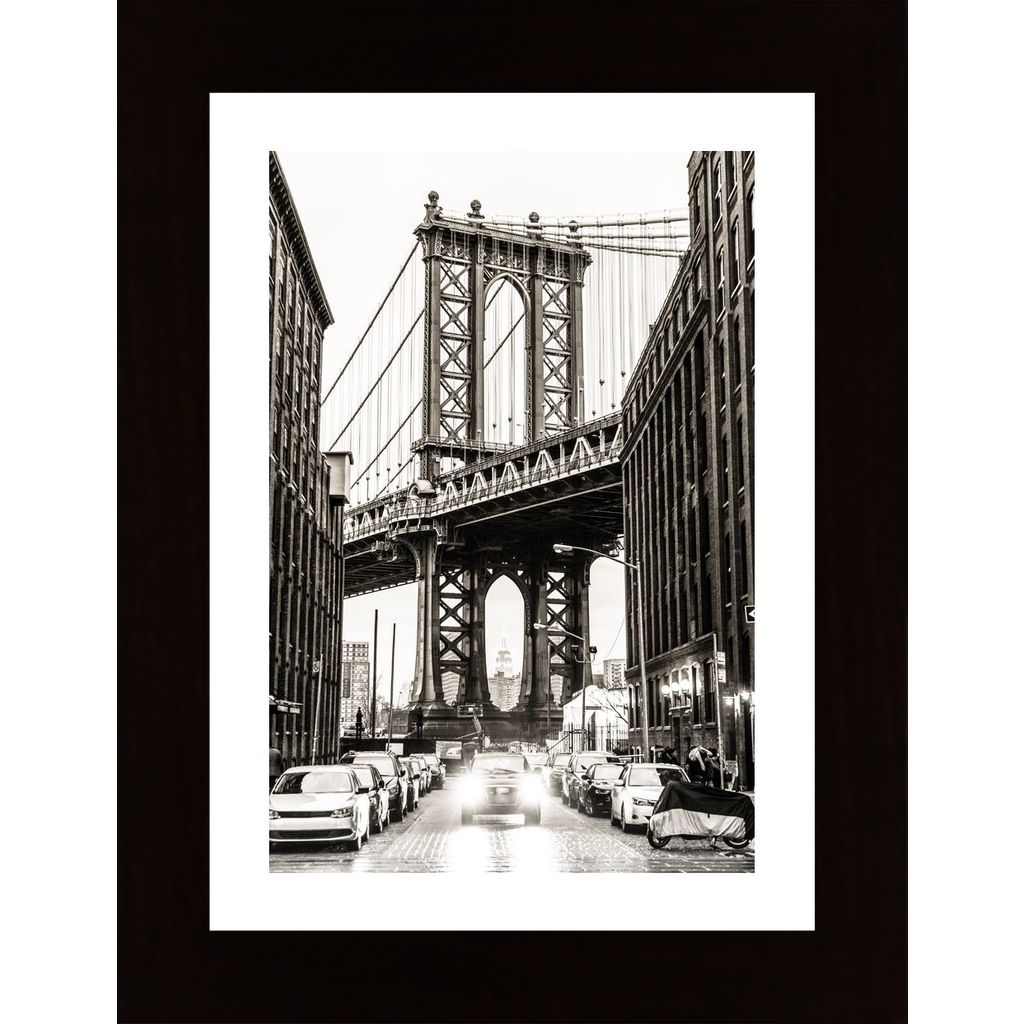 Manhattan Bridges Plakát