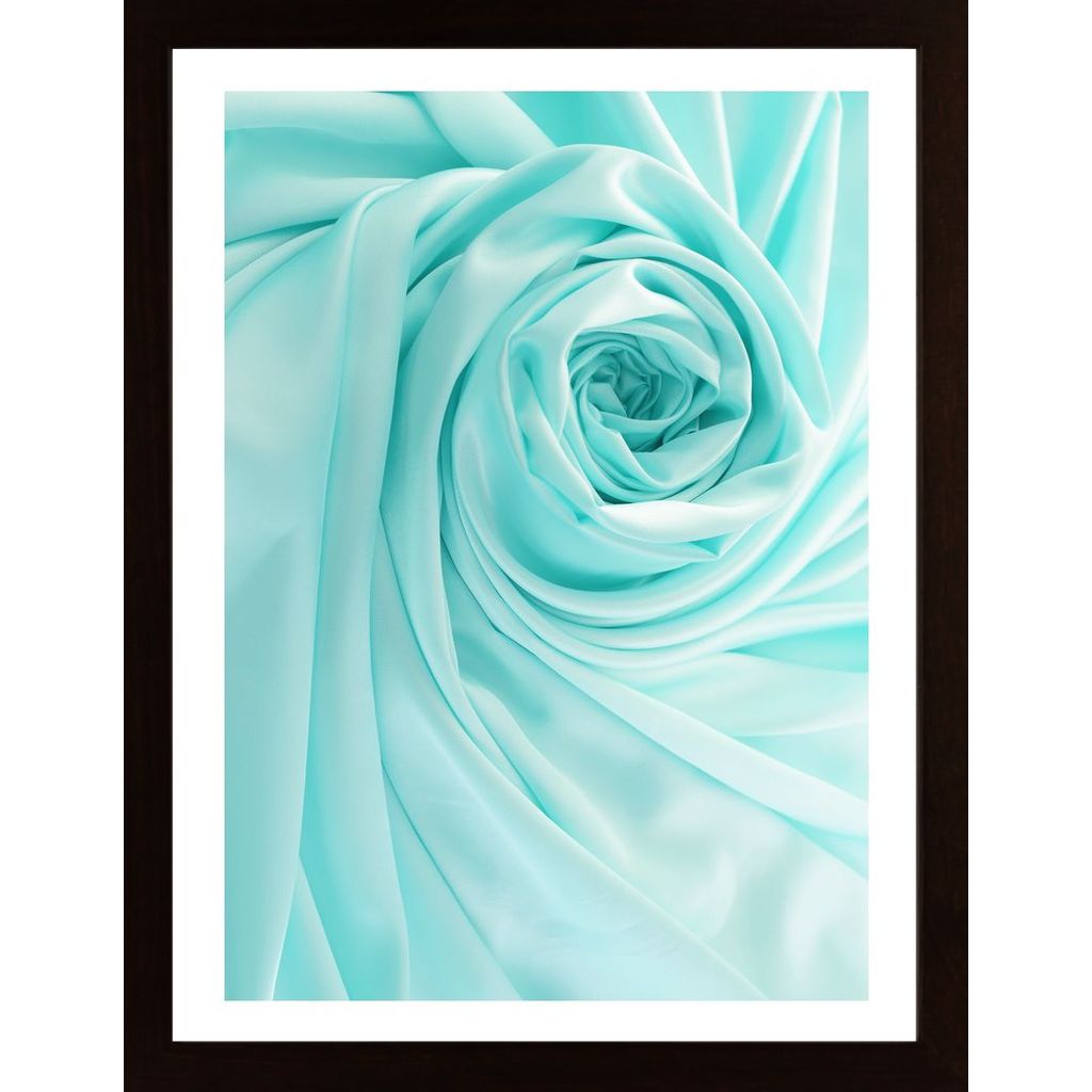 Flower In Fabric Poster