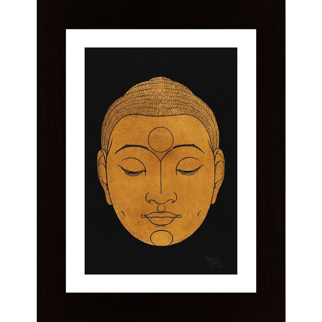 Stolk - Buddha Head Poster