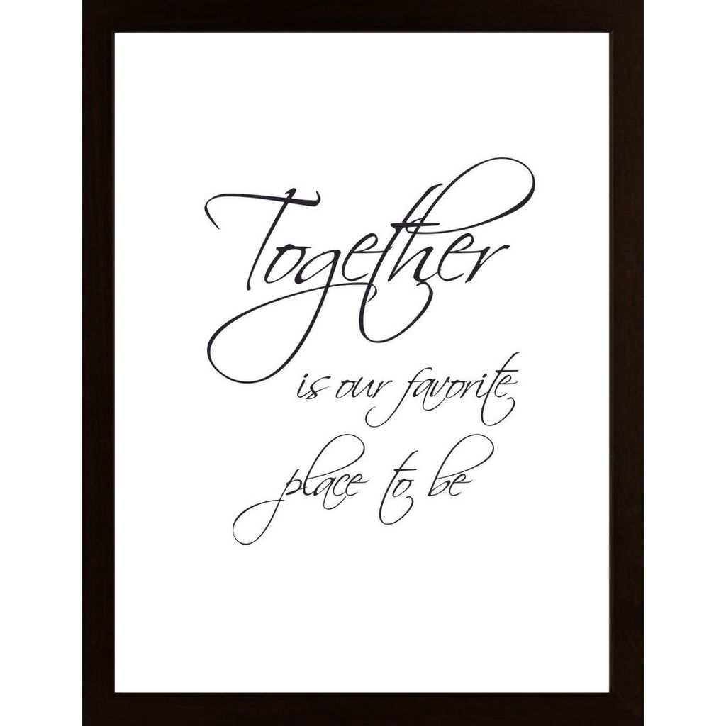 Together Is Our Favorite Affiche