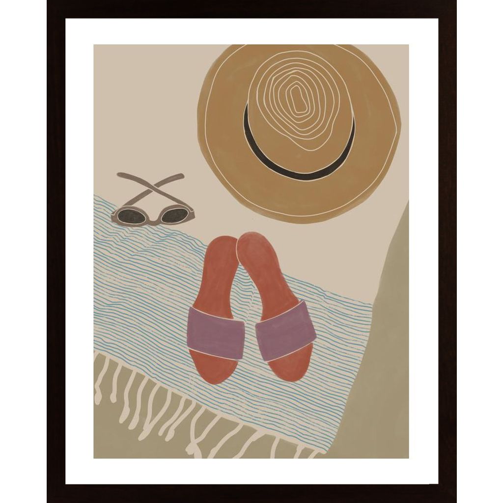 Strand-Accessoires Poster