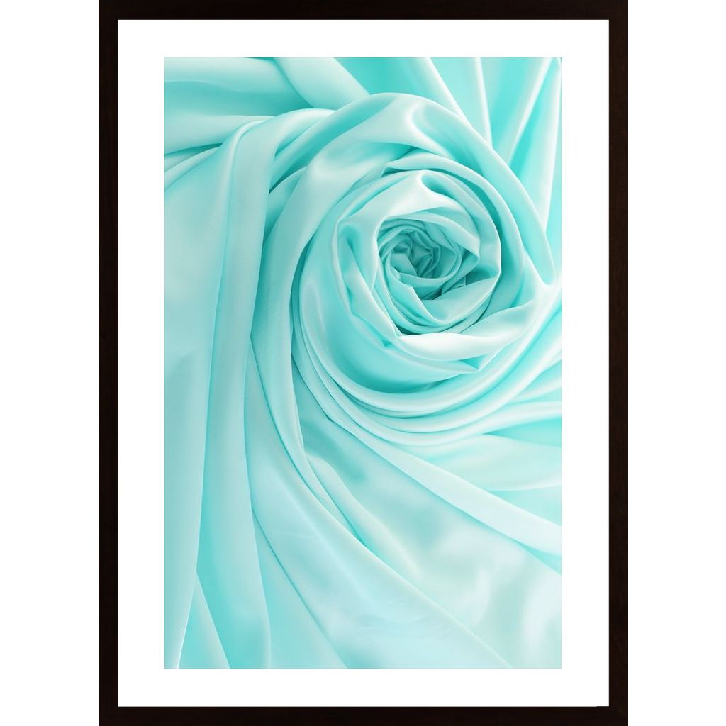 Flower In Fabric Poster