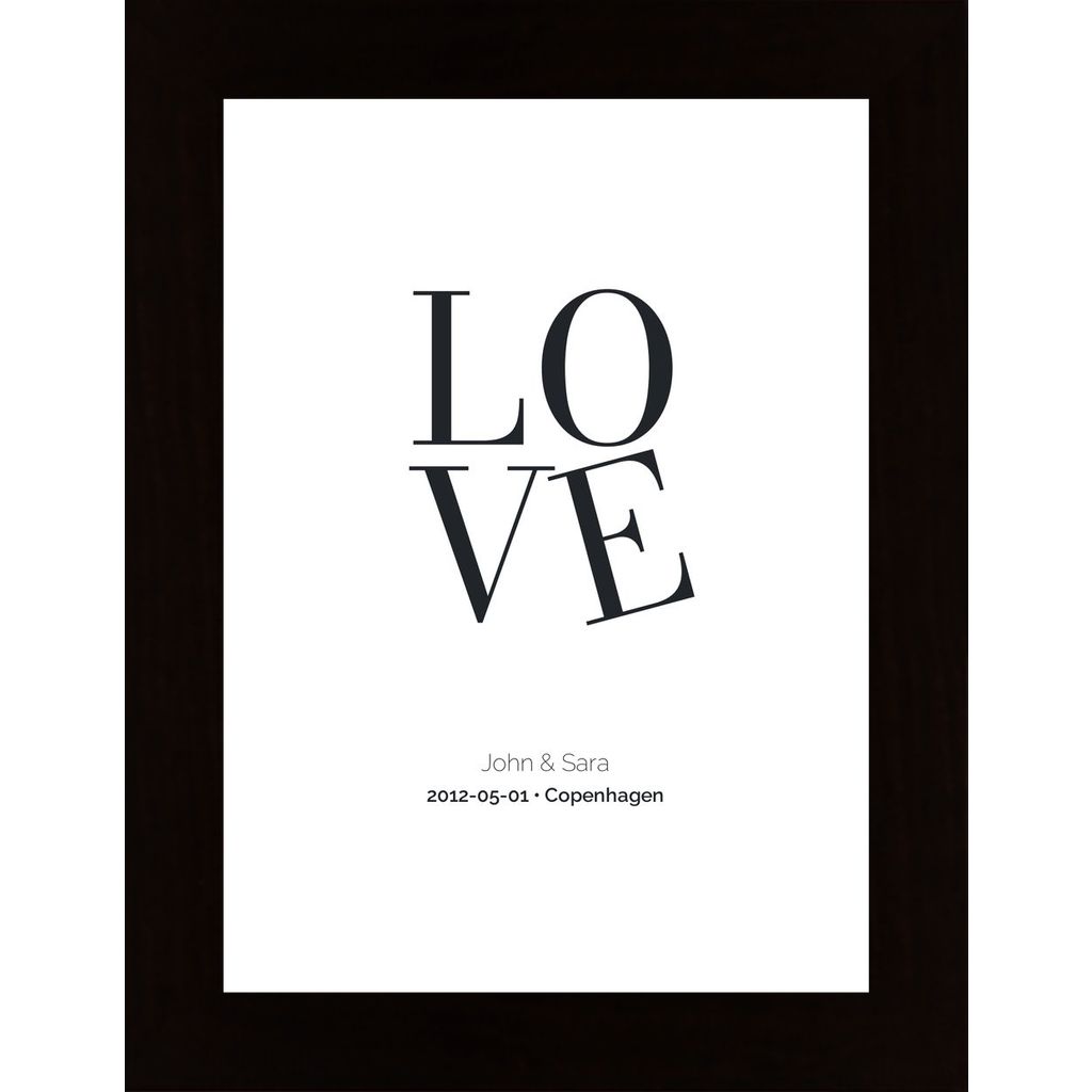 Amore (Personalizzabile) Poster