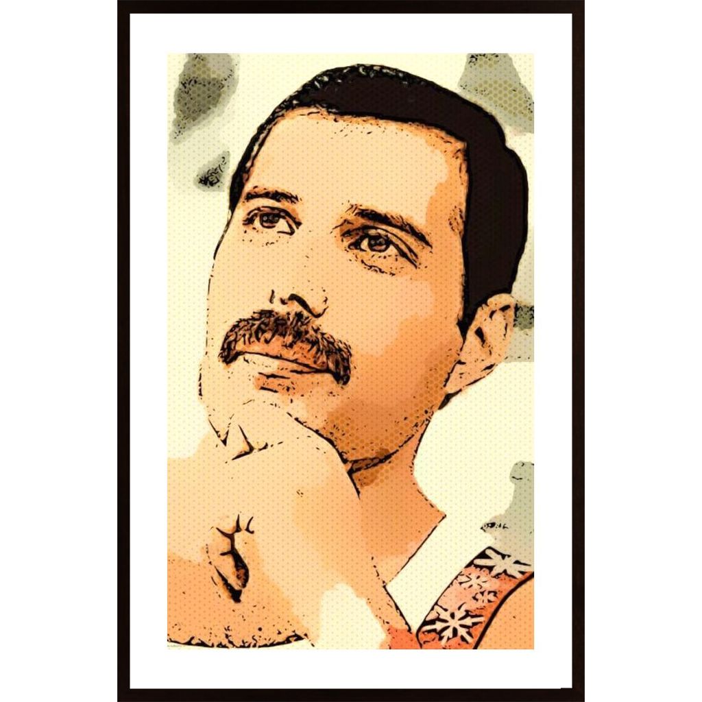 Freddie Mercury Pop Plakát