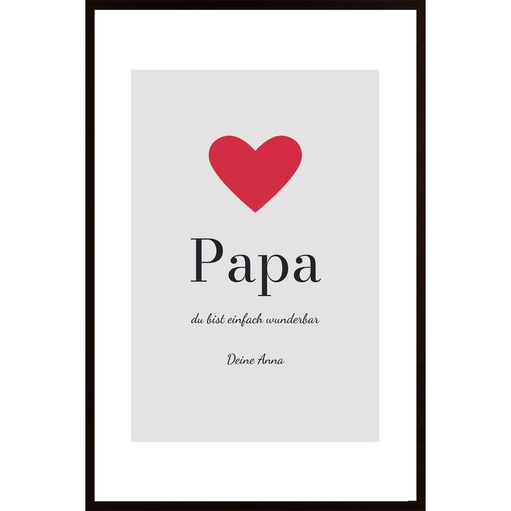 Wunderbar Papa Poster