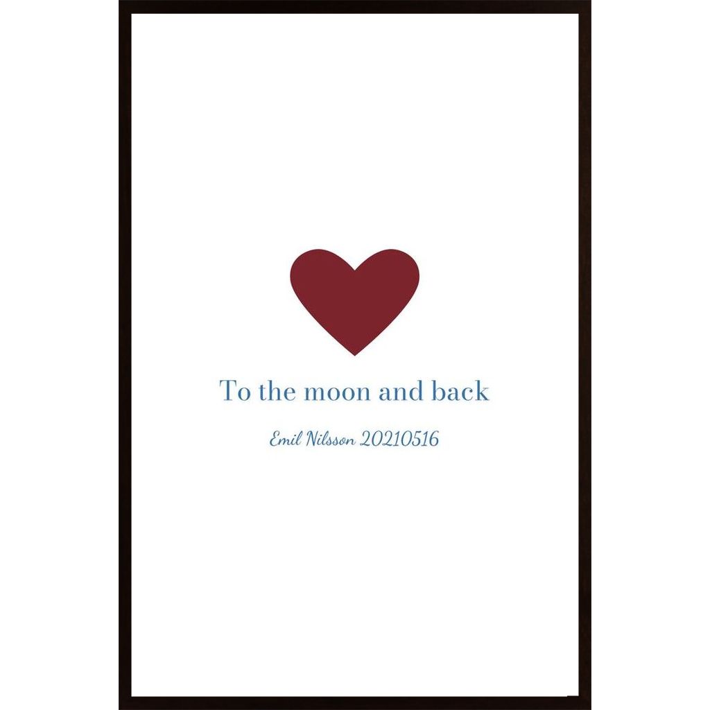 To The Moon And Back Poster