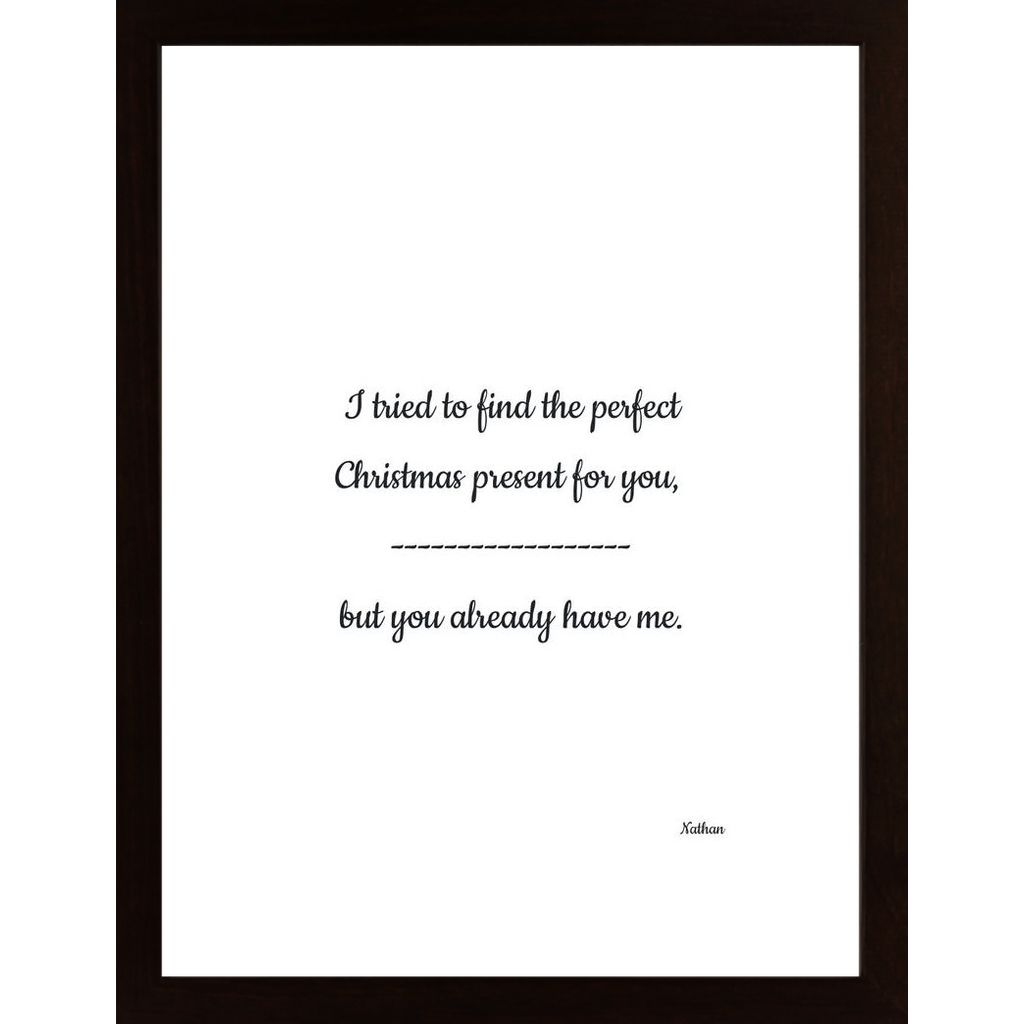 I Tried To Find The Perfect Christmas Present For You Affiche
